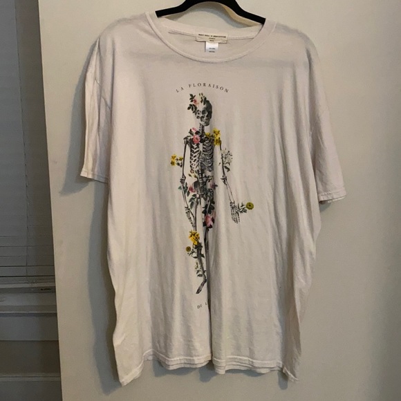 Urban Outfitters Skeleton Shirt Dress 